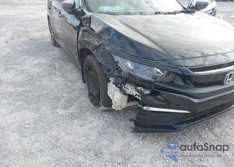 2020 Honda Civic Lx from USA, damaged, VIN 19XFC2F6XLE025590